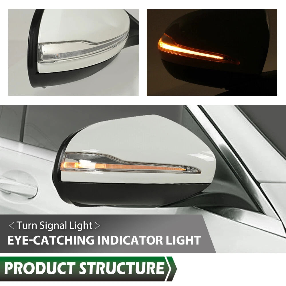 Heated Right Side Mirror for Mercedes Benz GLC Class GLC300 (2016–2021)