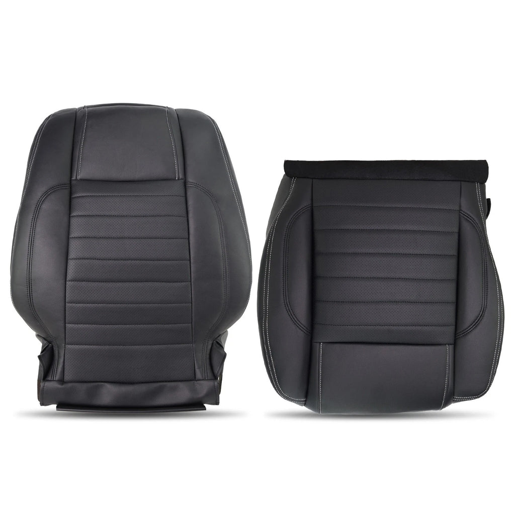 Black Driver Side Seat Cover for Ford Mustang GT (2010–2014) Microfiber