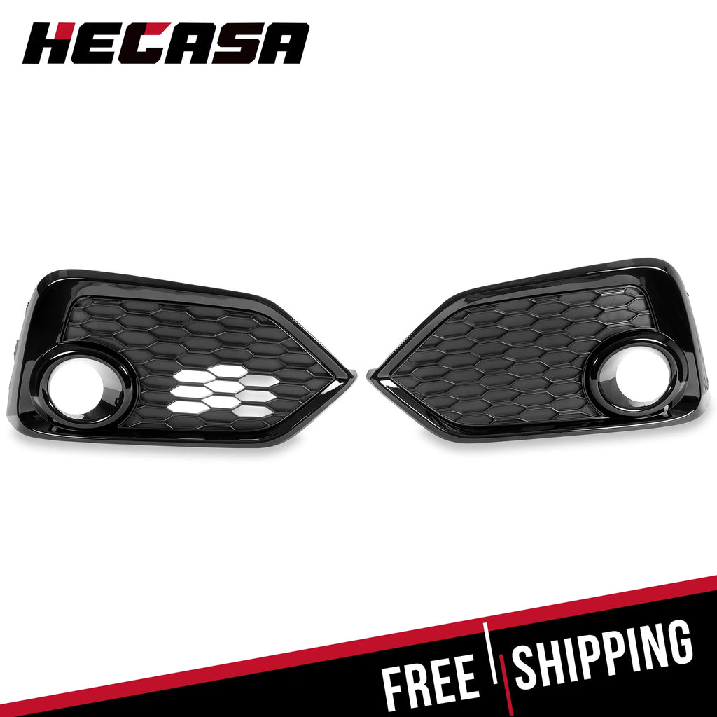 Set of 2 Fog Light Lamp Covers for Honda Civic Hatchback (2017-2019)