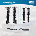 BFO Adjustable Coilovers for Mitsubishi Eclipse (2000–2005)