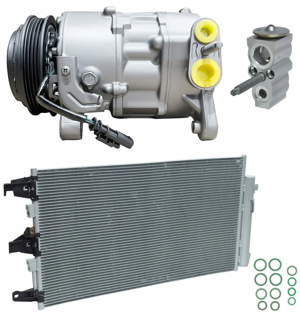 A/C Compressor Kit With Condenser for Cadillac Escalade 6.2L (2022–2022)