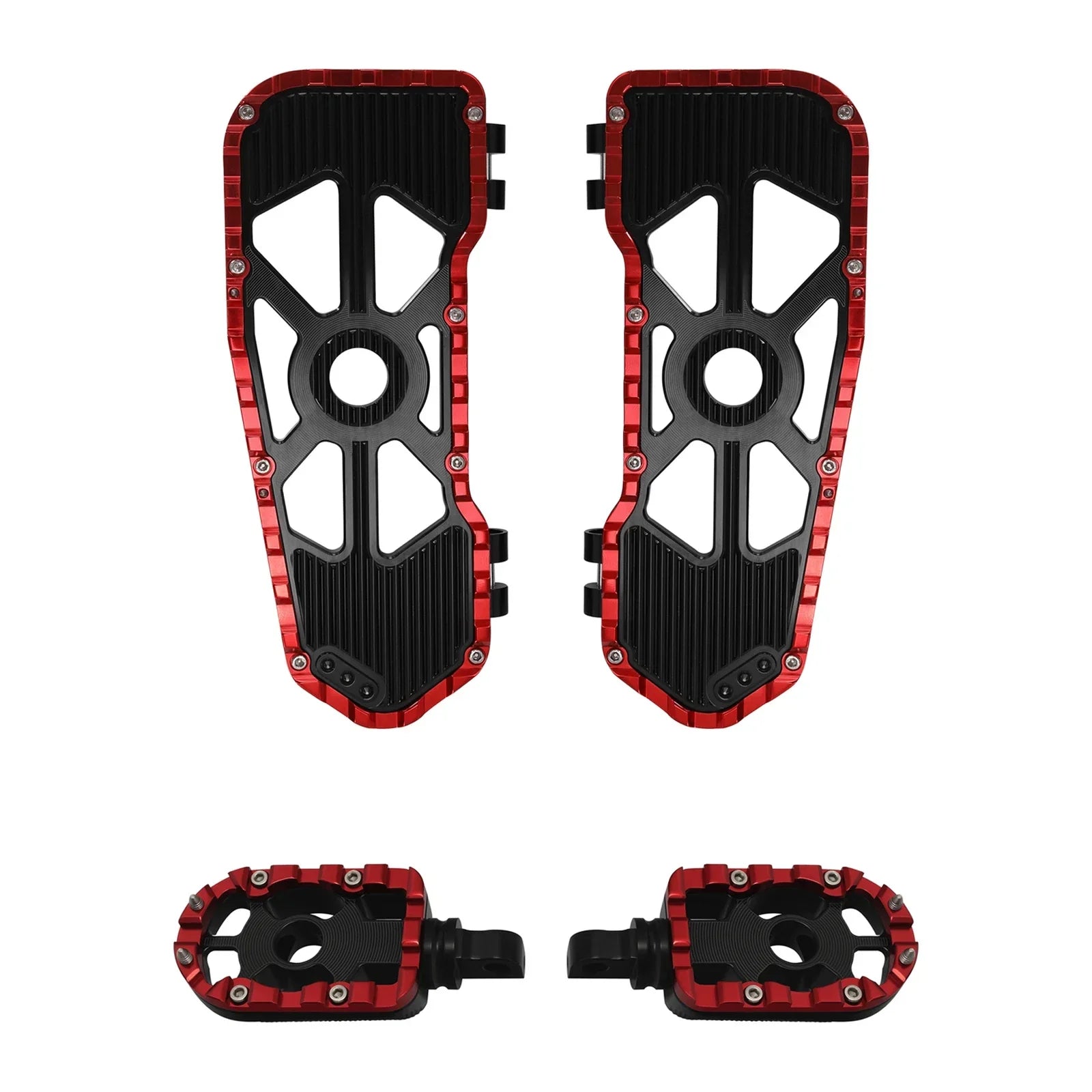 Driver Floorboards & 10mm Footpegs for Harley Touring (2009-2024)