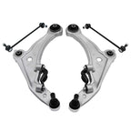 Set of 4 Front Lower Control Arms w/Sway Bar End Links for Nissan Maxima (2009–2014)