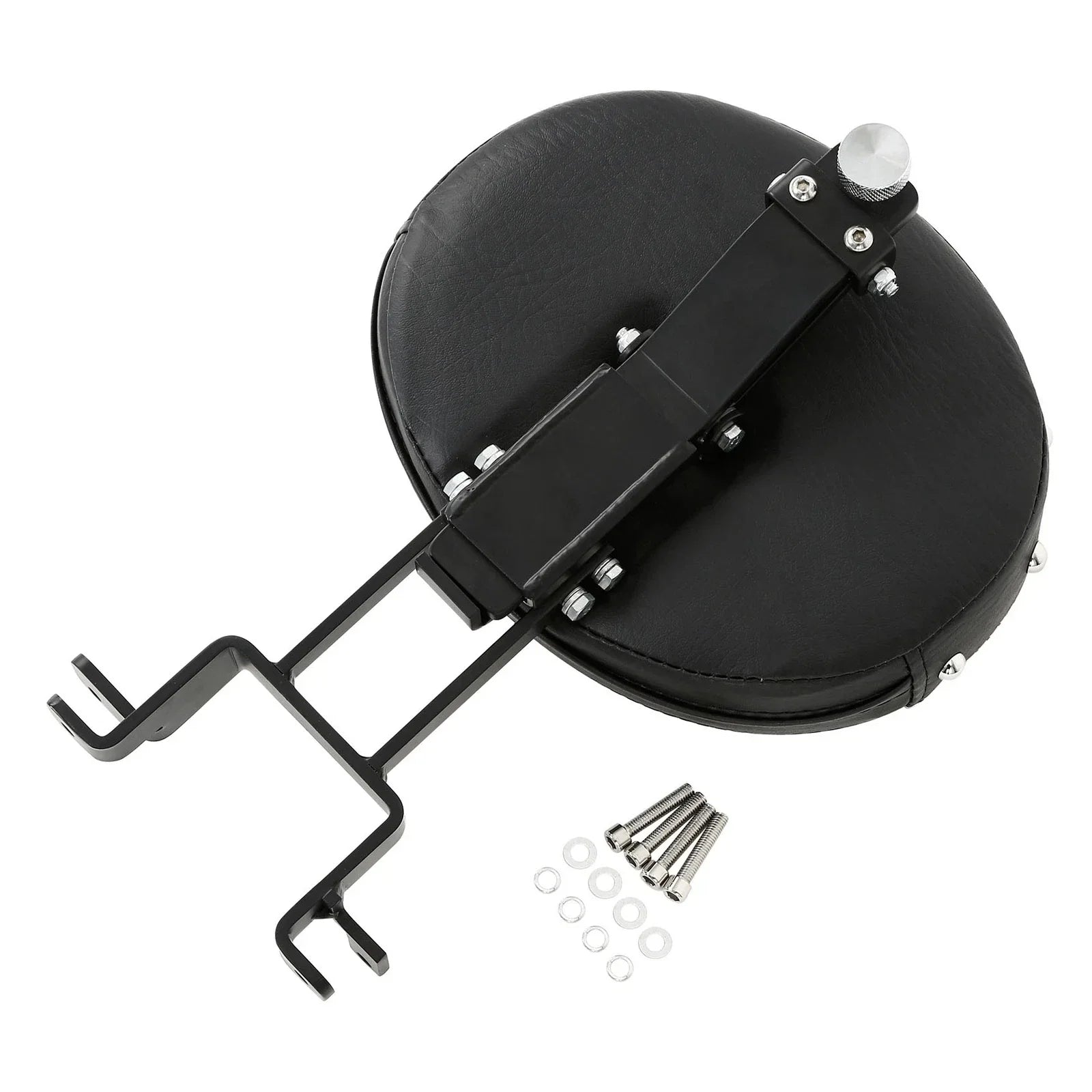 Black Rider Driver Backrest Pad for Indian Chieftain Dark Horse (2016-2023)