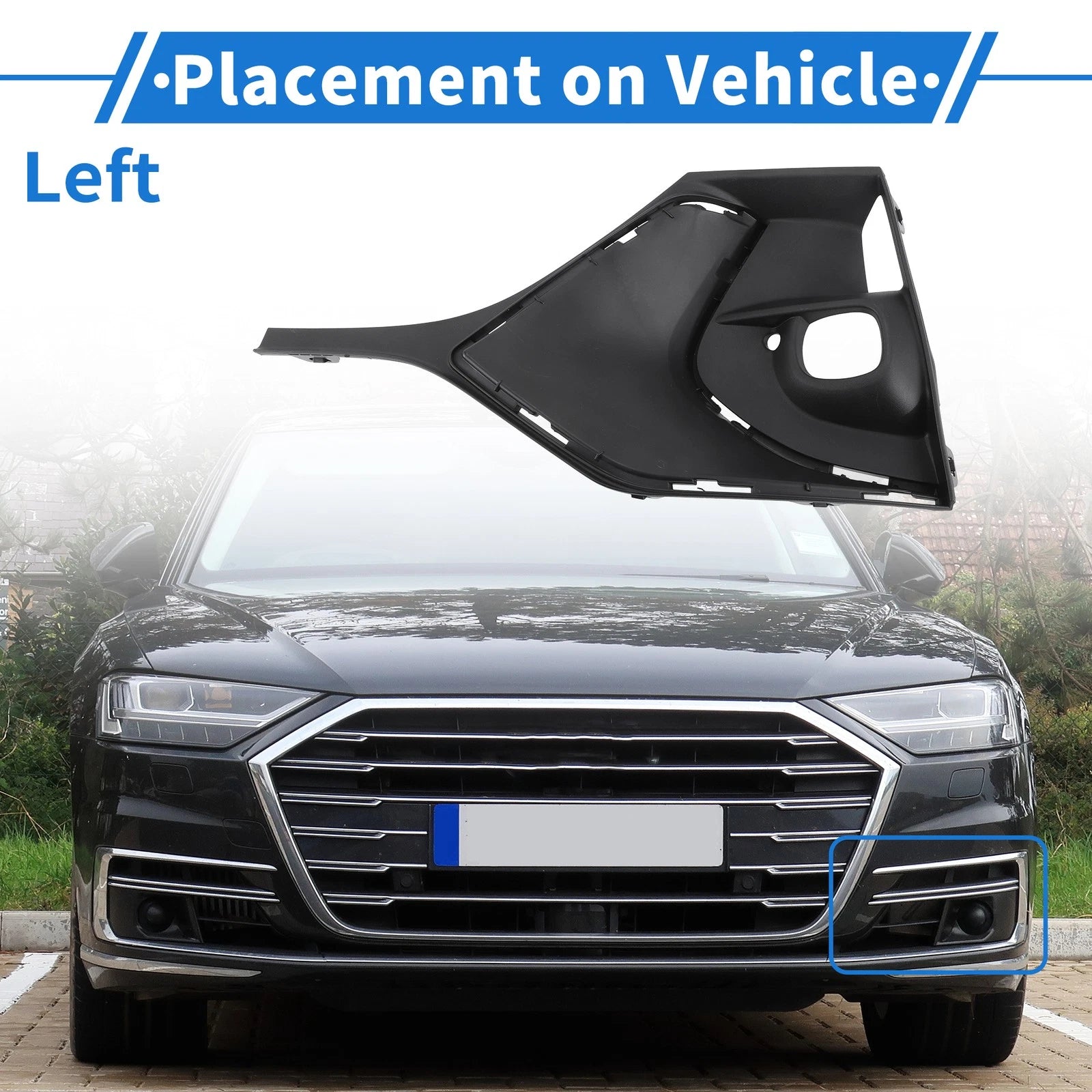 1 Pc Fog Light Grill for Buick Encore (2020–2023) No.42737381