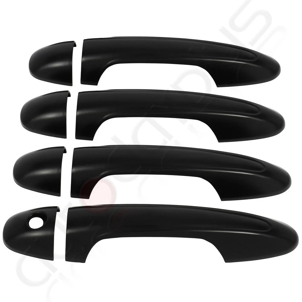 Set of 4 Door Handle Covers for Toyota Tacoma (2016–2022) Matte Black