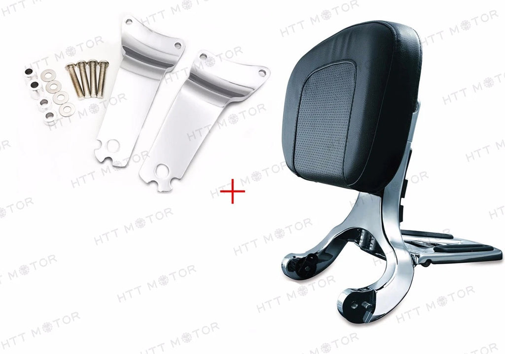 Backrest & High Mount Kit for Harley Electra Glide Road King Street Glide (2009–2013)