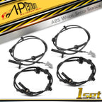 Set of 4 ABS Wheel Speed Sensors for Nissan Maxima Altima (2016–2020)