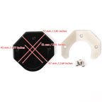 Kickstand Enlarger Plate Pad for Yamaha WR250 R/X, Serow250, Tricker, XT250X (2007–2023)