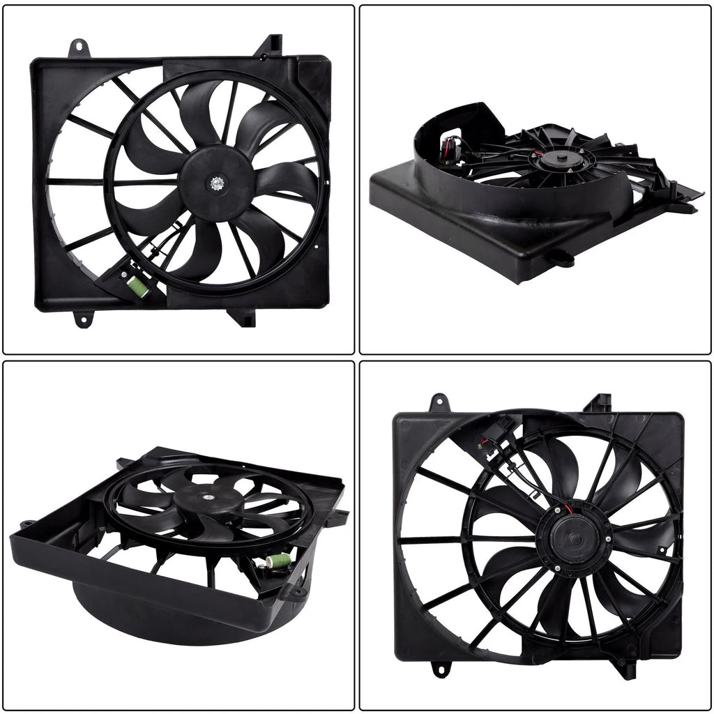 Radiator Cooling Fan Assembly with Shroud for Dodge Nitro (2007-2011)