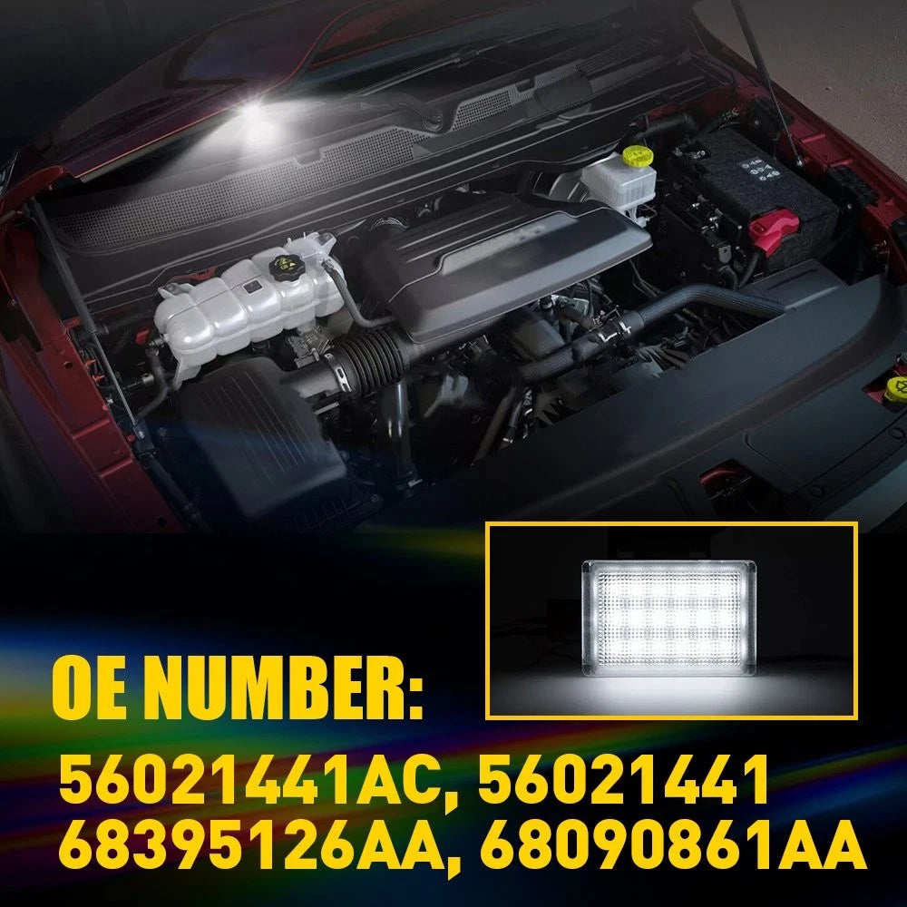 Underhood Hood Courtesy Light w/ Wiring Harness for Chrysler 300M (2002–2004)