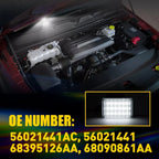 Underhood Hood Courtesy Light w/ Wiring Harness for Chrysler 300M (2002–2004)