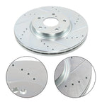 Brake Disc and Pad Set for Acura TL (2007–2008) D1049 S-12140062