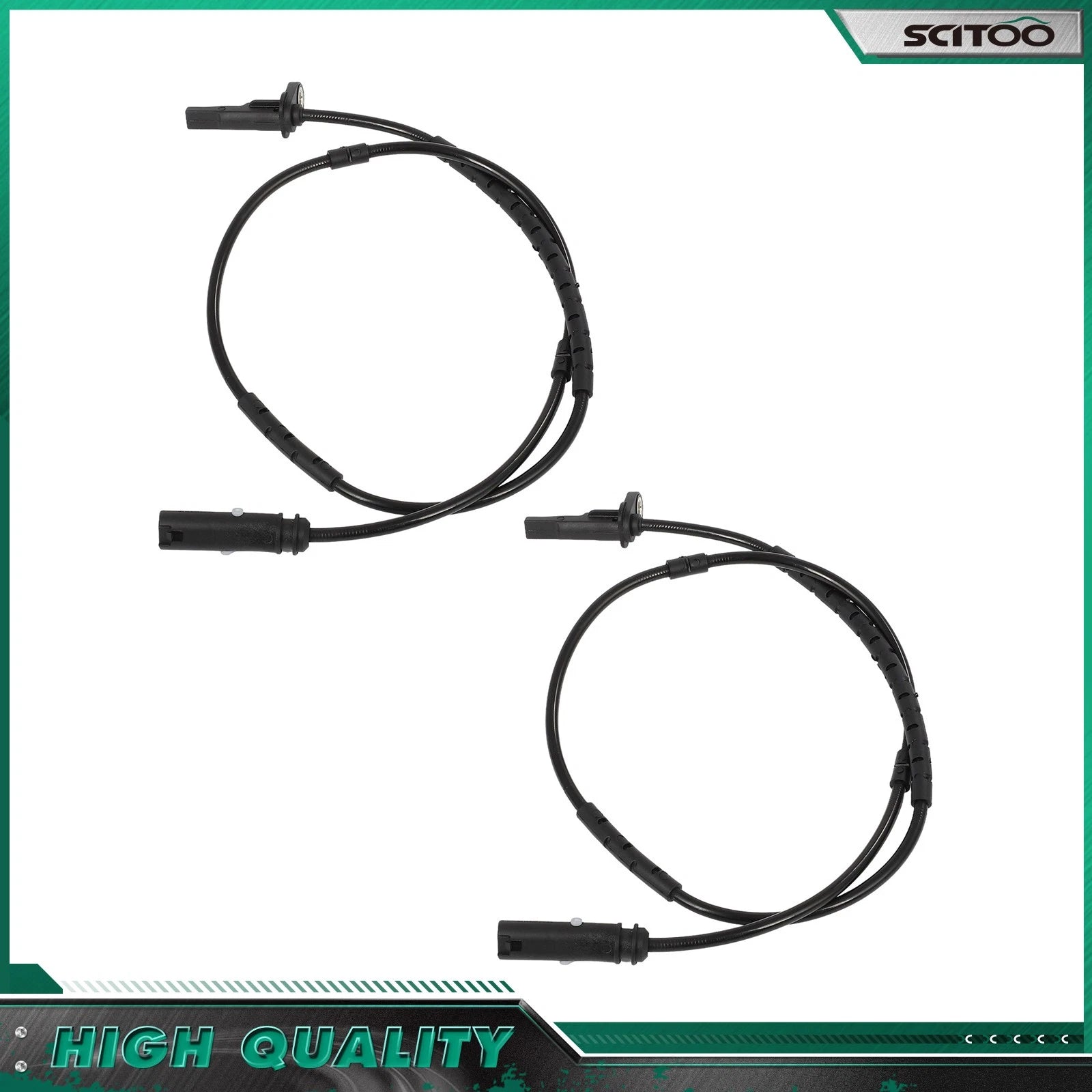 Pair of Rear ABS Wheel Speed Sensors for BMW 228i 328i 330i 350i 428i M235i (ALS2724)