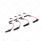 Set of Ignition Leads Spark Plugs for Holden VZ Commodore (2004–2006) 19351569