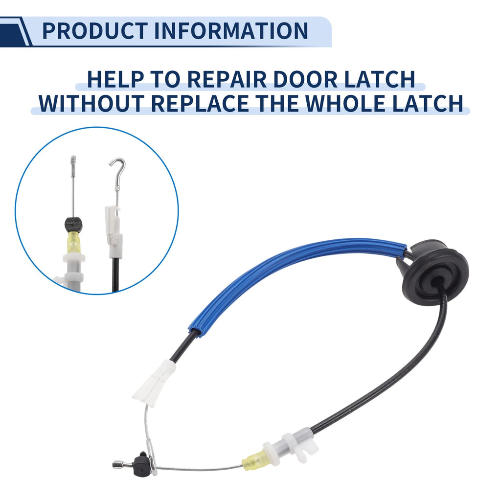 Door Latch Cable No. 8K0837085 for Audi A4/Avant (2008–2012) Front