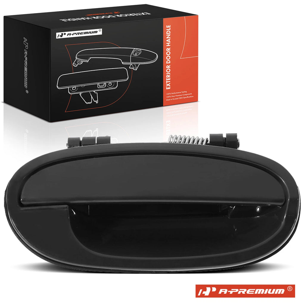 Rear Right Smooth Black Exterior Door Handle for Chevy Spark (2006â2009)