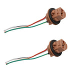 T20 7443 Filament Wedge Stop Light Socket 2 x Connector for Cars (2010–2024)