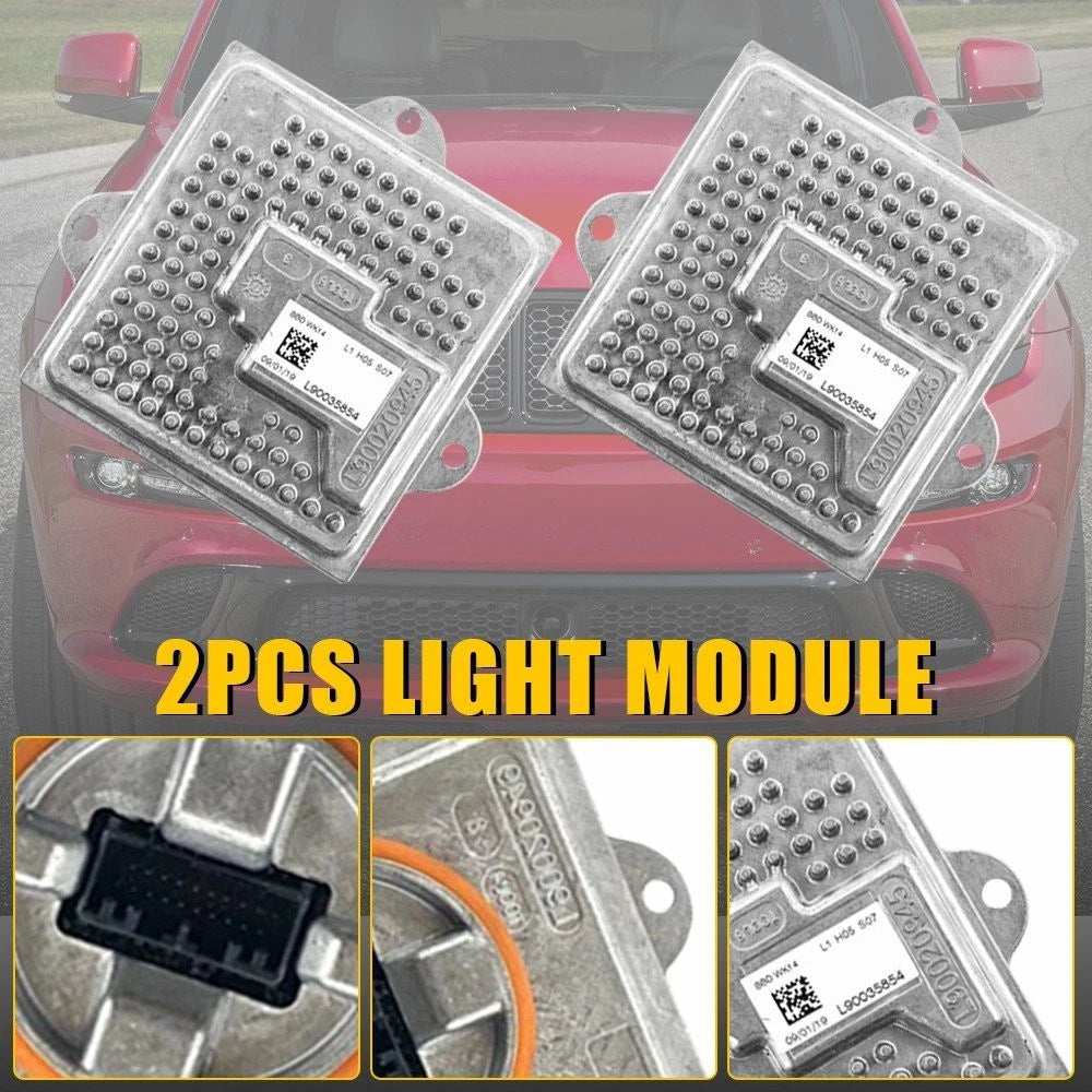 2X LED Daytime Driving Light Module for Jeep Grand Cherokee (2014–2020) L90020945