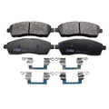 Set of 4 TRW Pro Rear Metallic Brake Pads for Ford Excursion F-250 F-350 (1999–2005)
