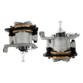 Rear Brake Calipers & Pads for Kawasaki Mule PRO DX DXT FX FXR FXT (2015–2023)