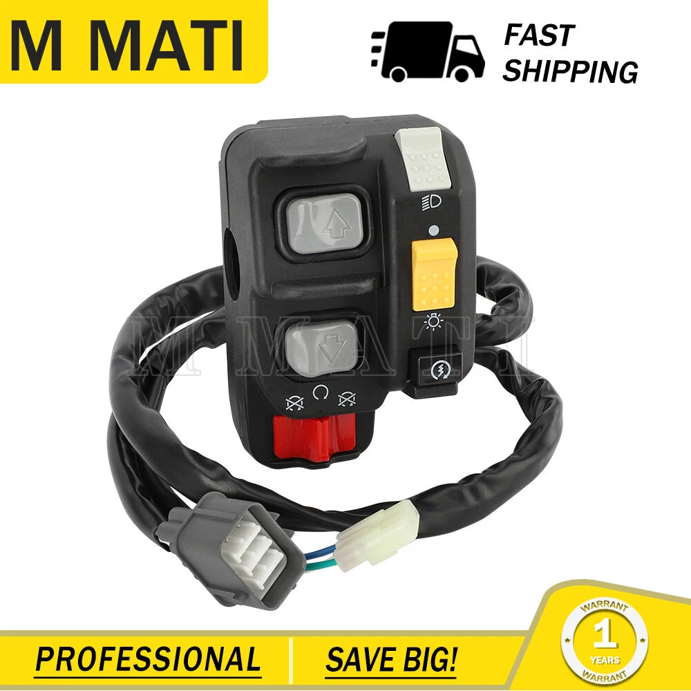 Push Button Headlight Switch for Honda Recon 250 (2005–2006) TRX250TE