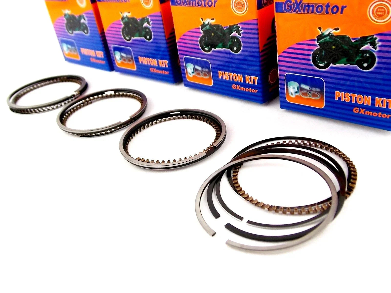 0.5mm O/S Piston Set with 56.5mm Rings & Pin Clips for Honda CB500/K (71-73)