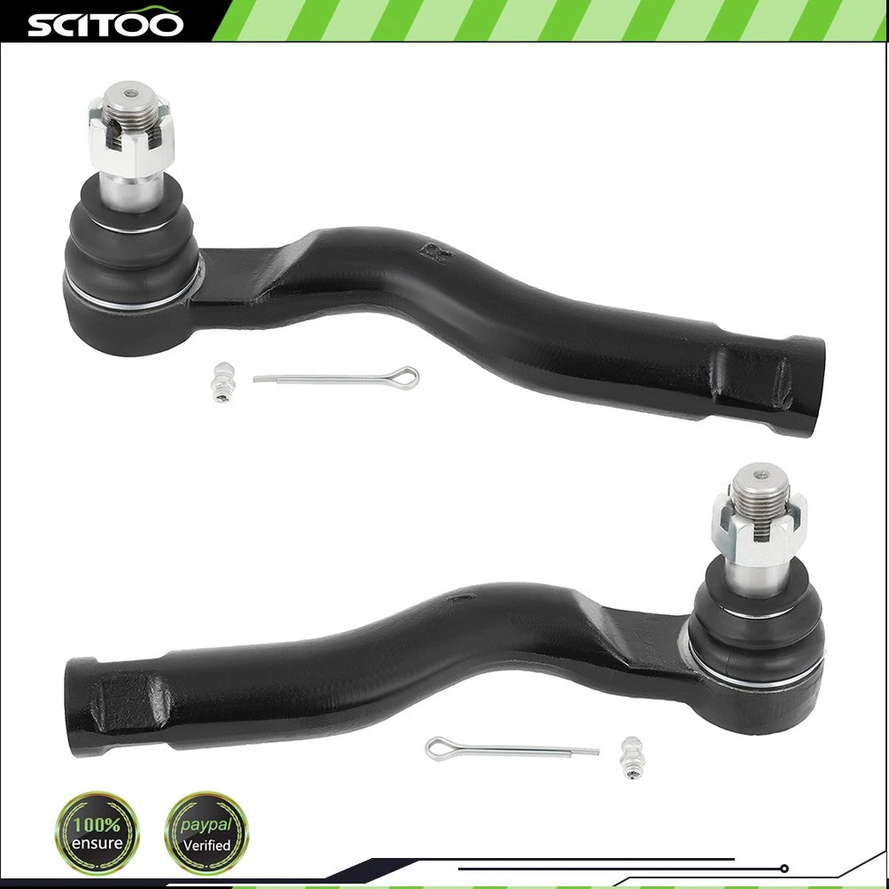 2X Front Outer Tie Rod End for Toyota Sequoia (2008–2020)