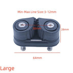 Nylon 2 Row Cam Cleat for Marine Use (Exceptional Wear Resistance)