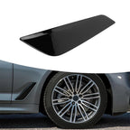 Glossy Black Fender Vent Air Cover Trim for BMW G30 5-Series (2017-2022)