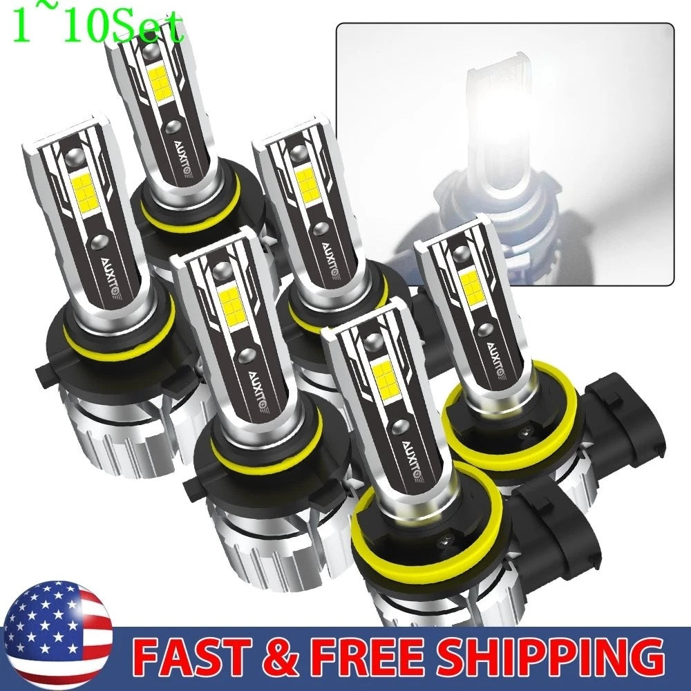Set of 6 LED Headlight Bulbs for Make Model
