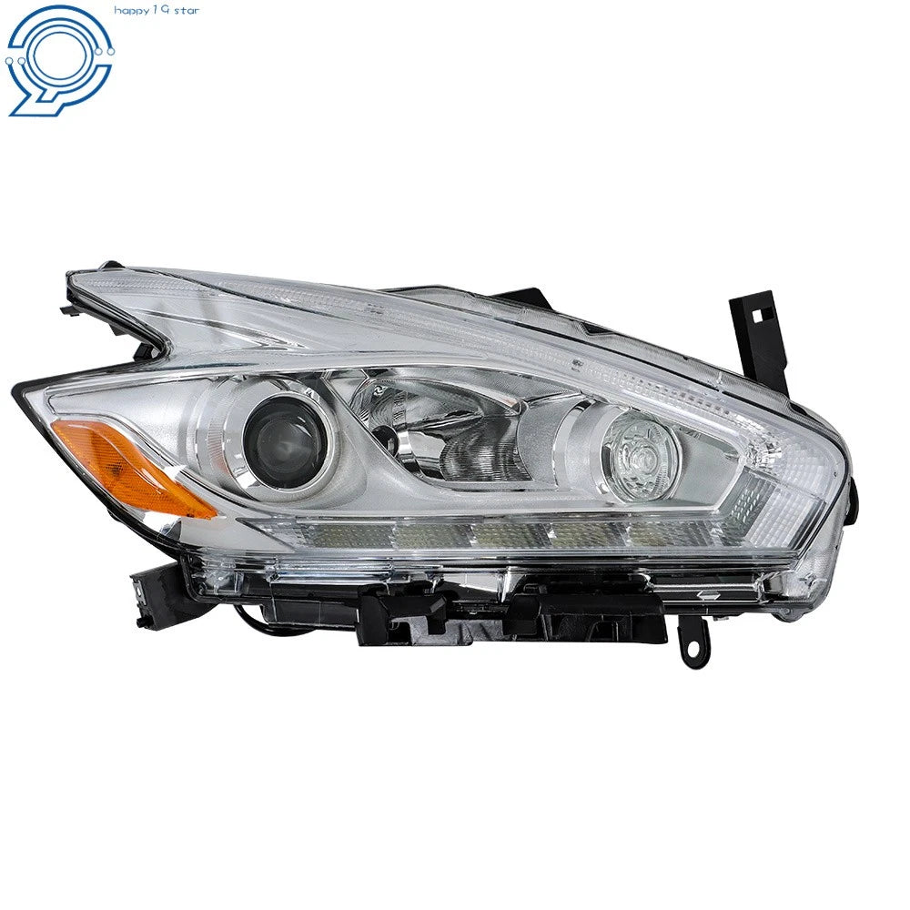 Halogen Headlight with LED DRL Projector Chrome for Nissan Murano (2017)