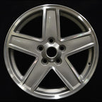 17x6.5 Factory Wheel Medium Gray Replacement for Jeep Patriot (2007–2010)