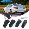 4X Rear Bumper Lip Shark Fin Diffuser Spoiler for Honda Accord Civic (2000–2021)