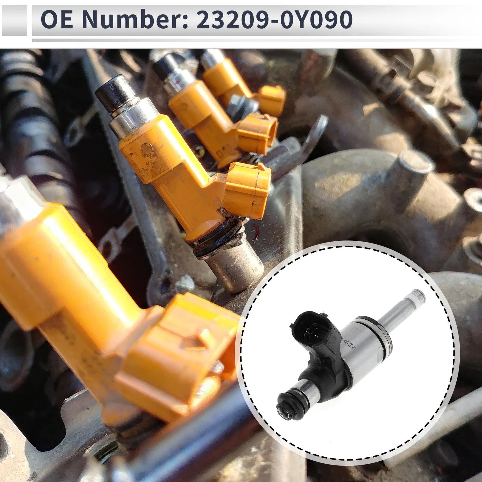 Fuel Injector No. 23209-0Y090 for Toyota Corolla 1.2T (2019–2023)