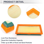 Car Engine Air Filter No. 16546ED500 for Nissan Cube L4 1.8L (2009–2014)