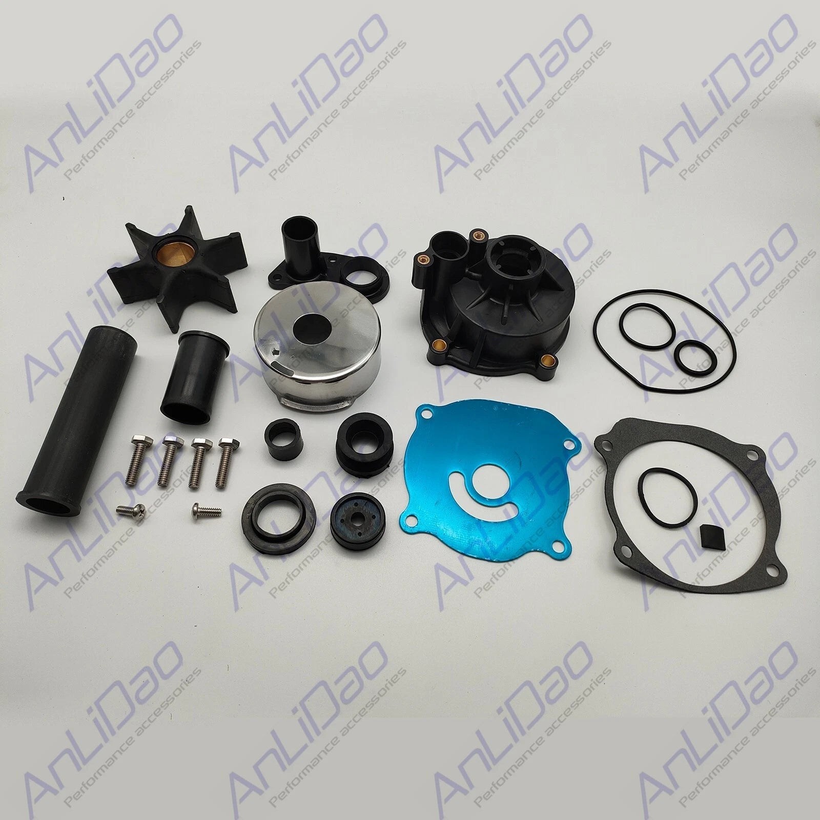 Water Pump Impeller Kit for Johnson Evinrude Outboard 75-250HP (5001595)