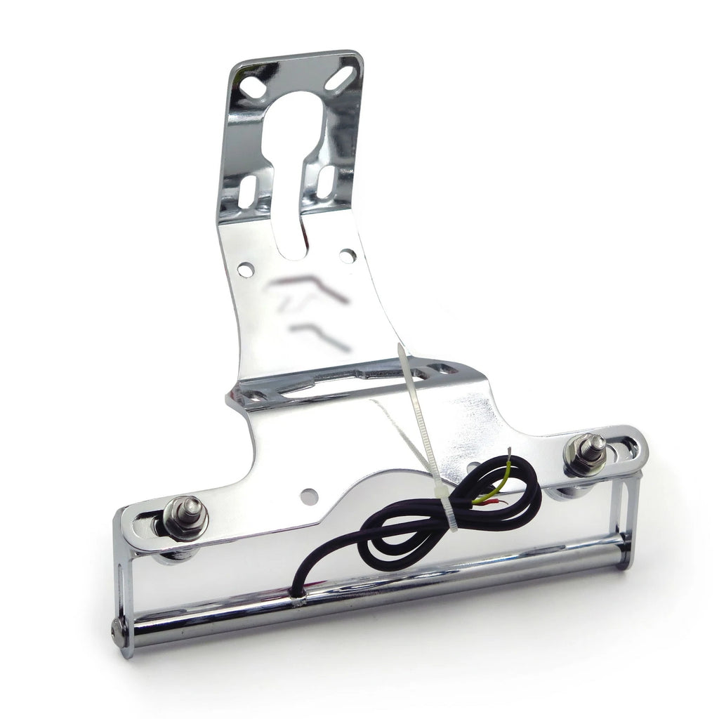 Chrome Fender Eliminator Tidy Tail with LED Light for Yamaha YZF R1 (2004–2015)