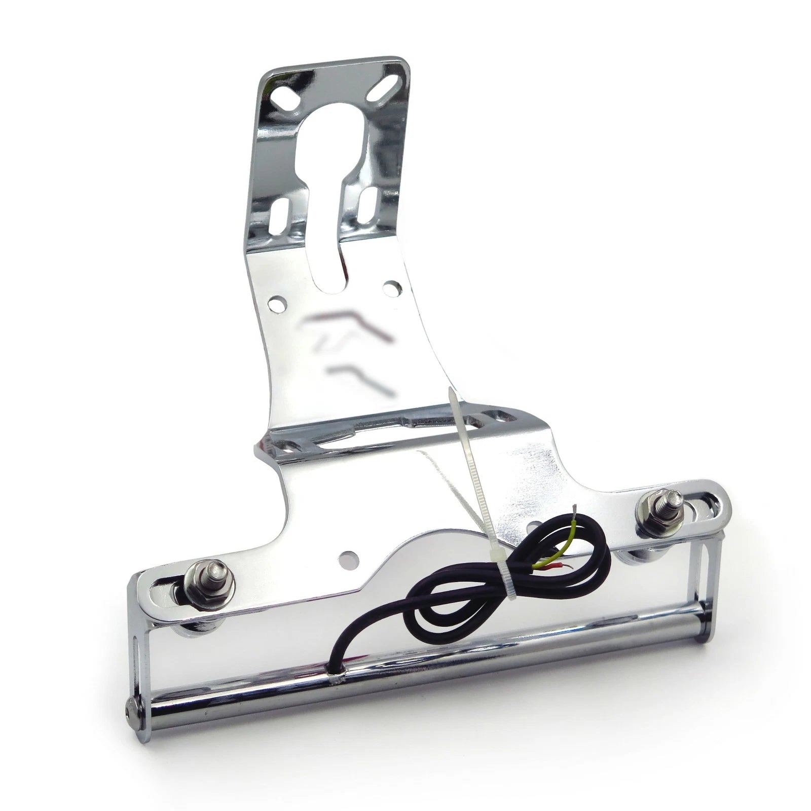 Chrome Fender Eliminator Tidy Tail with LED Light for Yamaha YZF R1 (2004–2015)