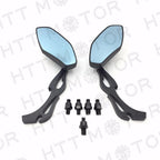 Rearview Mirrors for Honda Suzuki Chopper Bobber Cruiser (8-10mm)