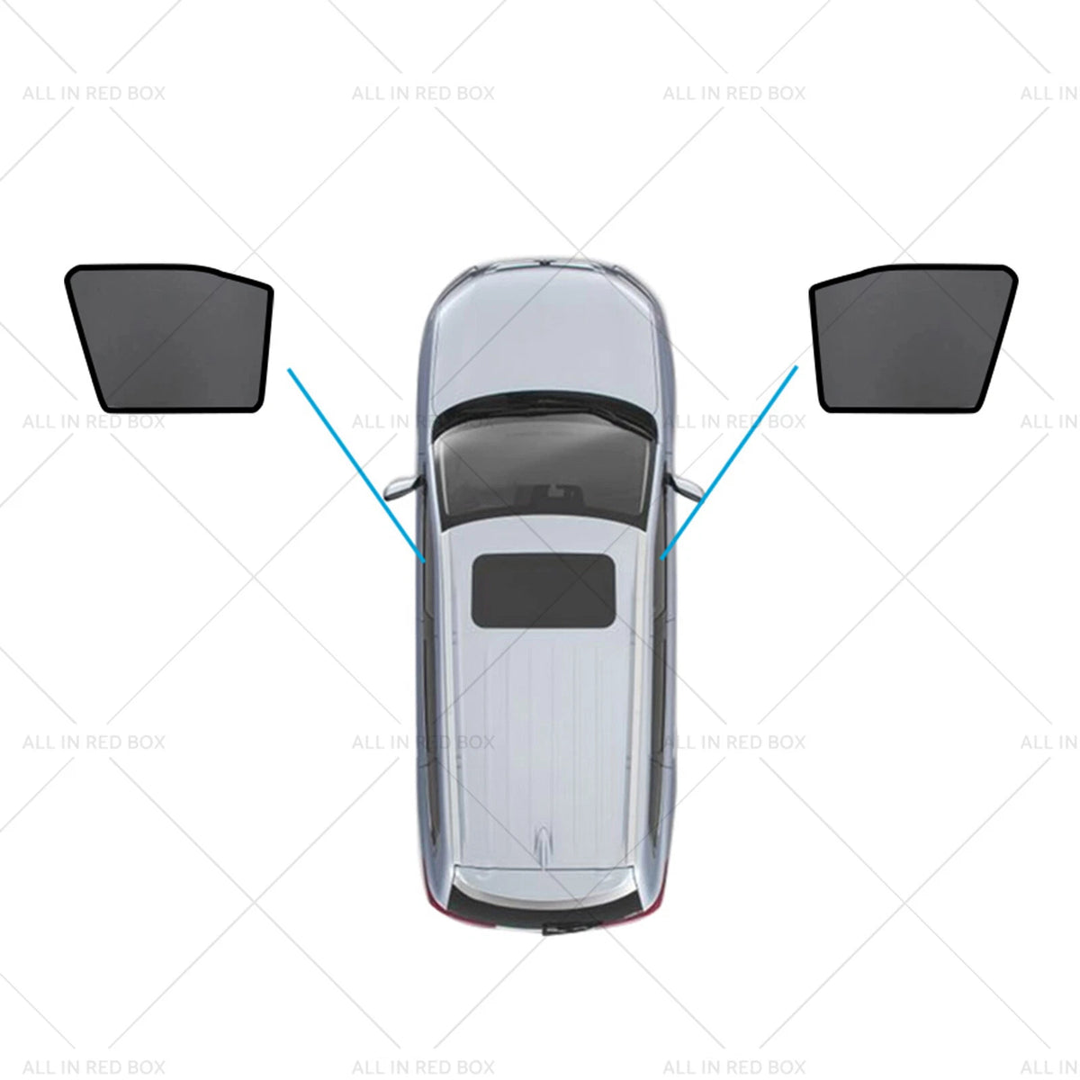 Magnetic Mesh Sun Blind Shades for Nissan Qashqai J11 (2014–2023)