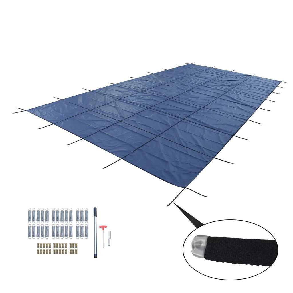 Winter Pool Cover for Inground Pool 20' x 38' (Fits 18 x 36 ft)