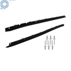 2X Window Sweep Weatherstrips Molding Trim for Corvette C4 (1984–1996)