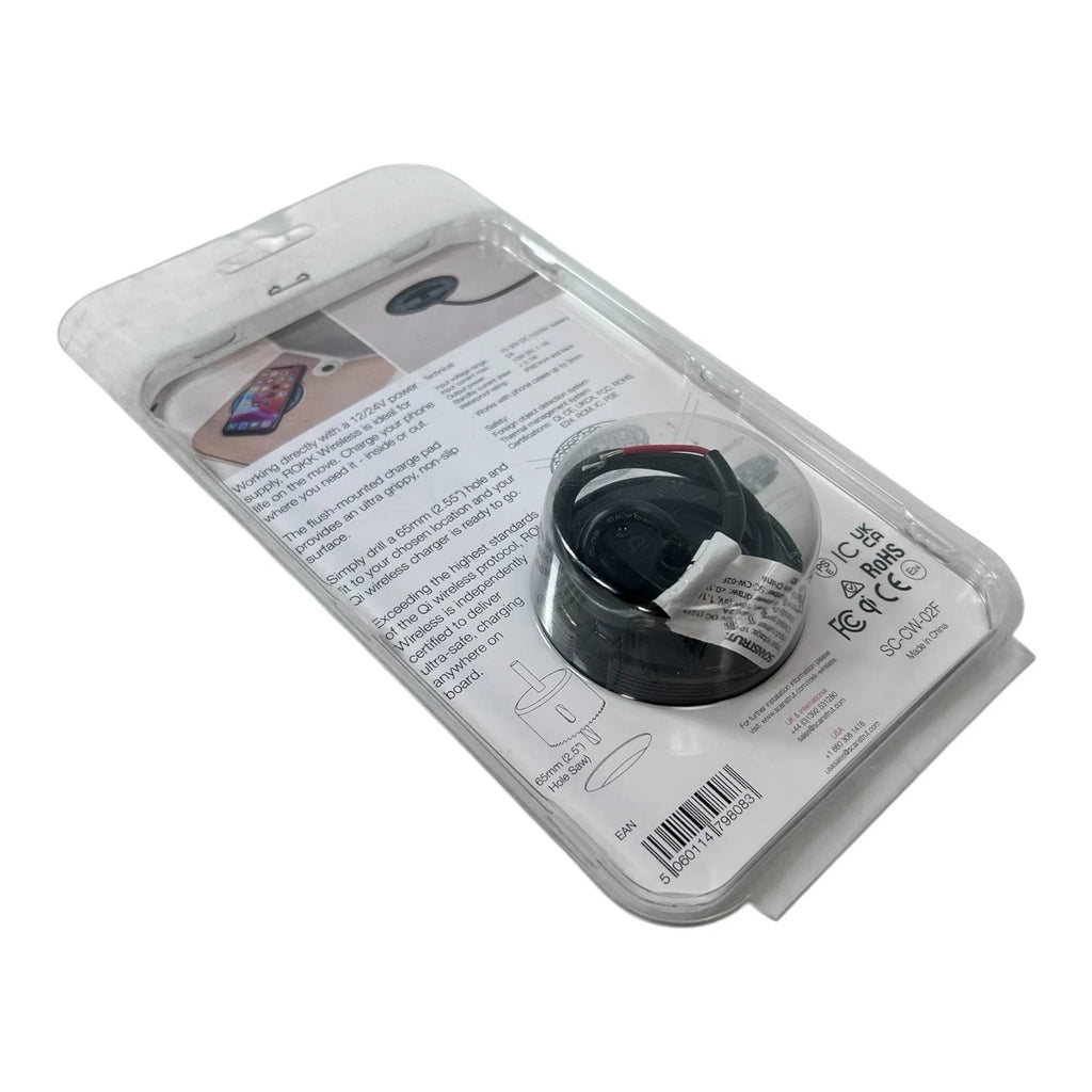 Scanstrut SC-CW-02F Waterproof Surface Mount Wireless Phone Charger for Boats (12/24V)