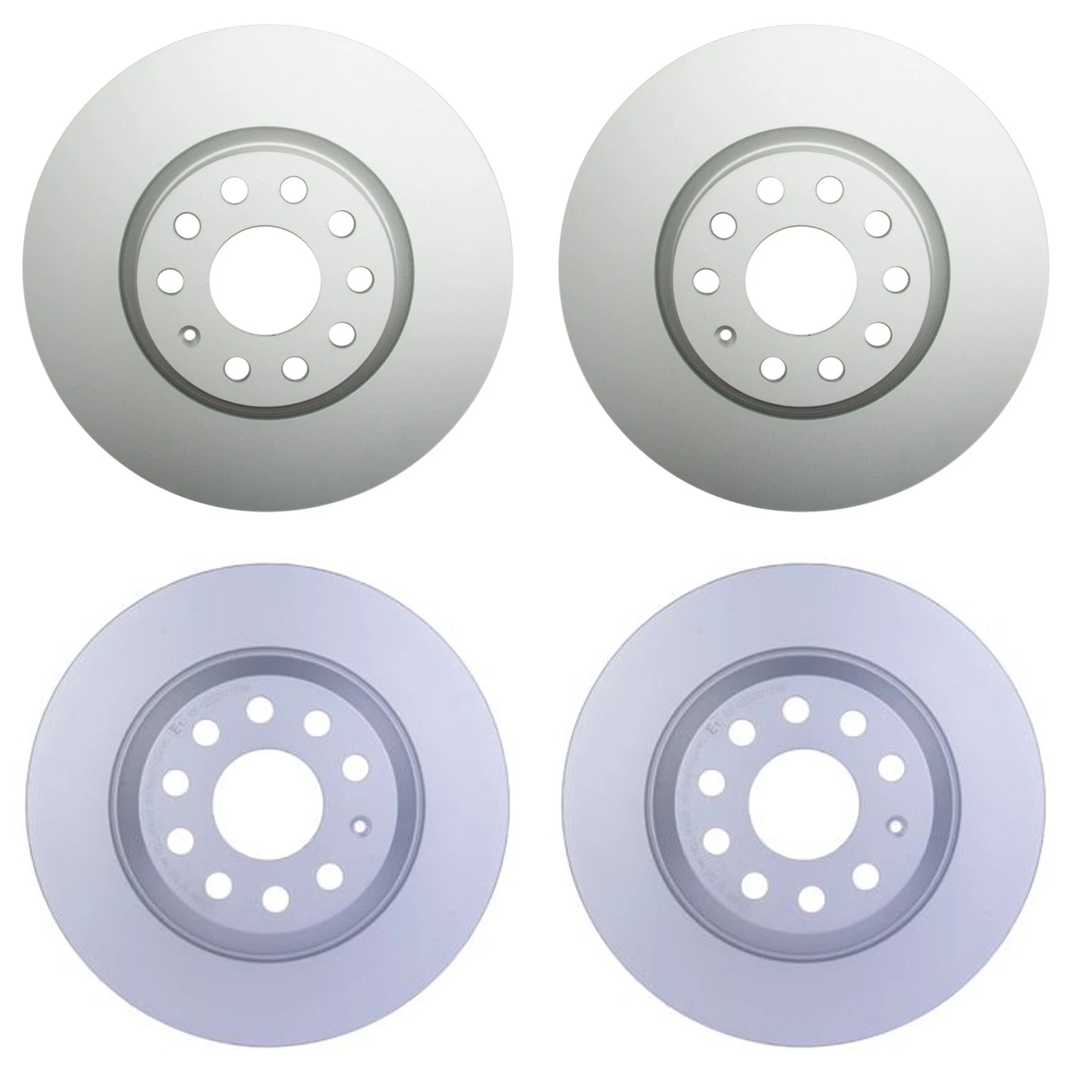 Brake Rotors Kit (Front 312mm, Rear 300mm) for Audi Q3 TT Quattro