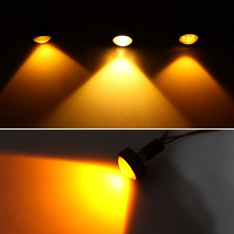 Raptor Style Amber LED Grille Lights Kit for Ford F150 (2009–Present)