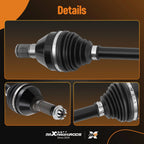 1x Rear CV Axle for Can-Am Maverick X3 (2017-2023)