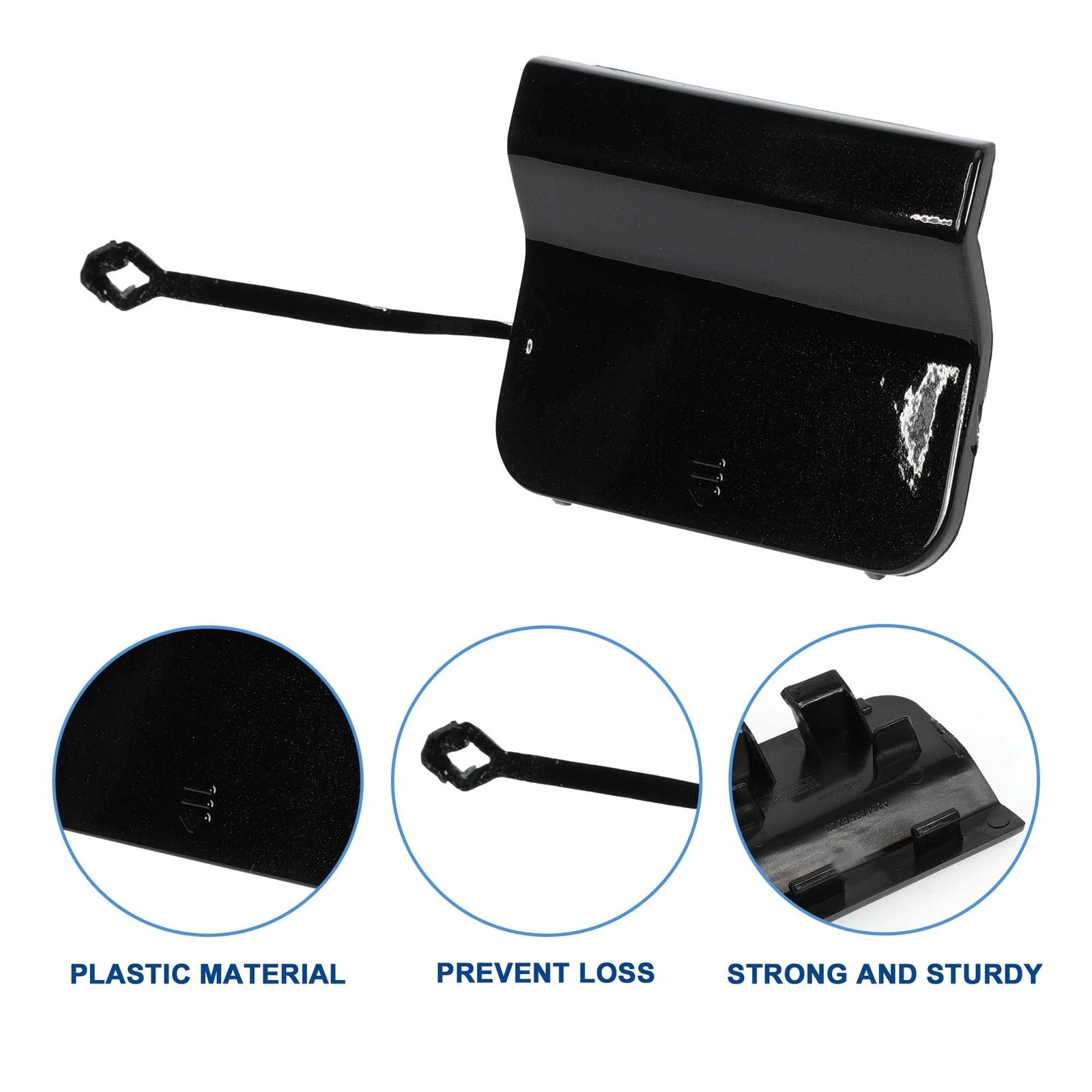 Tow Hook Cover for Mercedes-Benz C-Class W204 FL AMG (2012–2015)