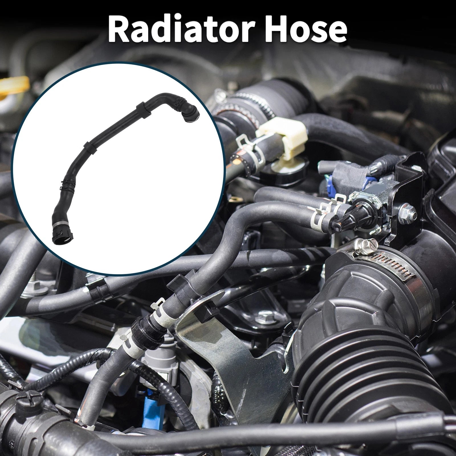 Radiator Hose No. 5N0122051BD for Audi Q3 (2014–2018)