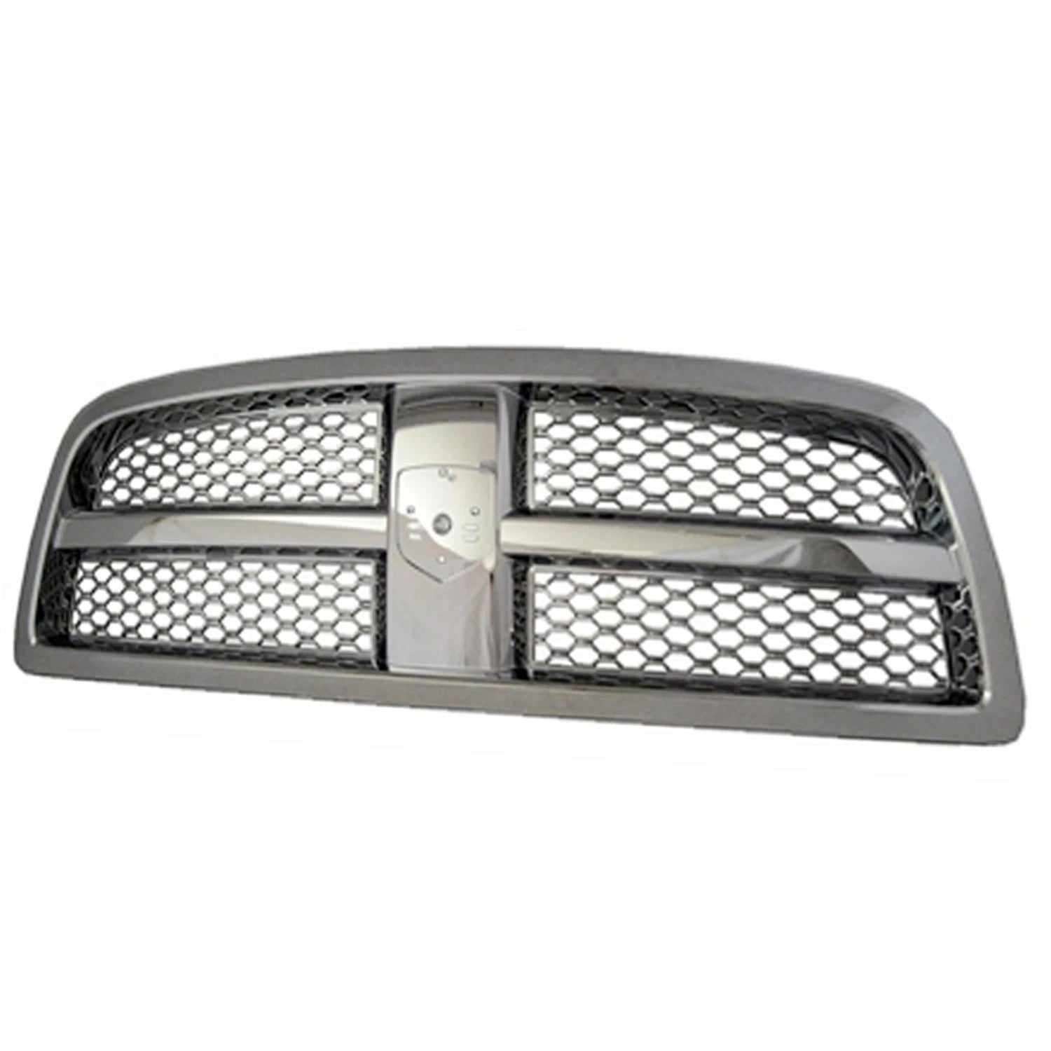 Replacement Chrome Plastic Grille for 2009–2010 Dodge RAM 1500